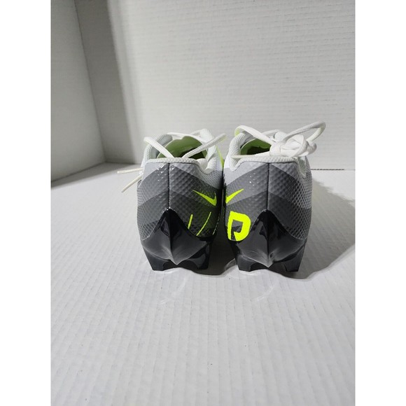 Nike Vapor Edge Speed 360 Football Cleats White/Volt/Grey  DQ5110-071 Size 10 - Picture 4 of 10